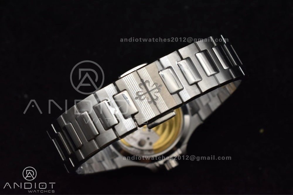 Nautilus 7118 3KF 1:1 Best Edition Blue Textured Dial on SS Bracelet A324 Super Clone V2