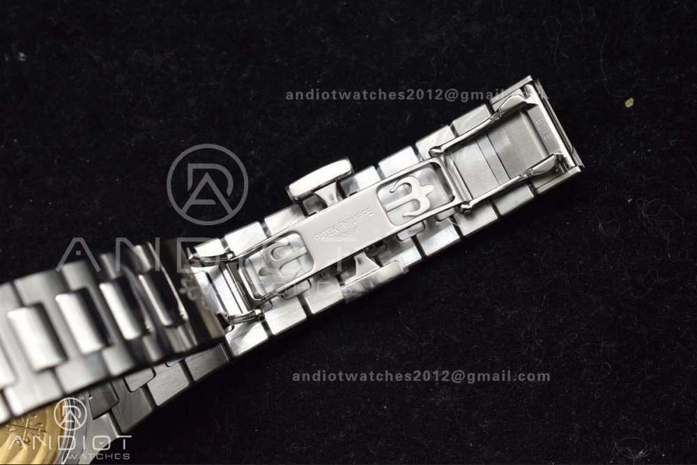 Nautilus 7118 3KF 1:1 Best Edition Blue Textured Dial on SS Bracelet A324 Super Clone V2