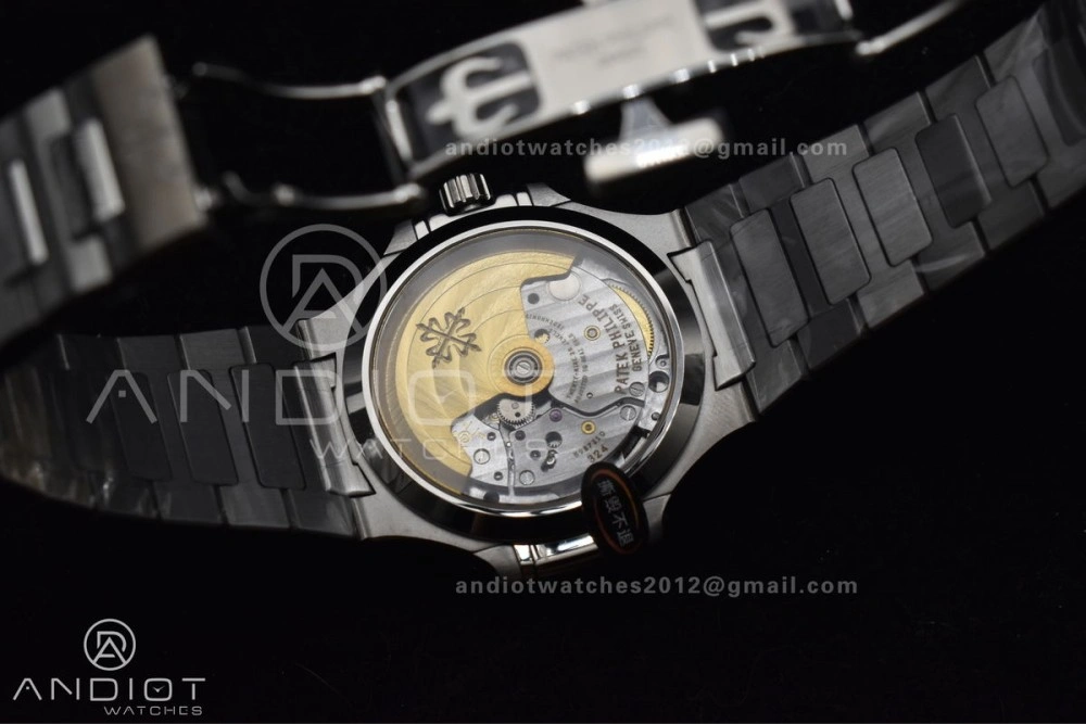 Nautilus 7118 3KF 1:1 Best Edition Blue Textured Dial on SS Bracelet A324 Super Clone V2