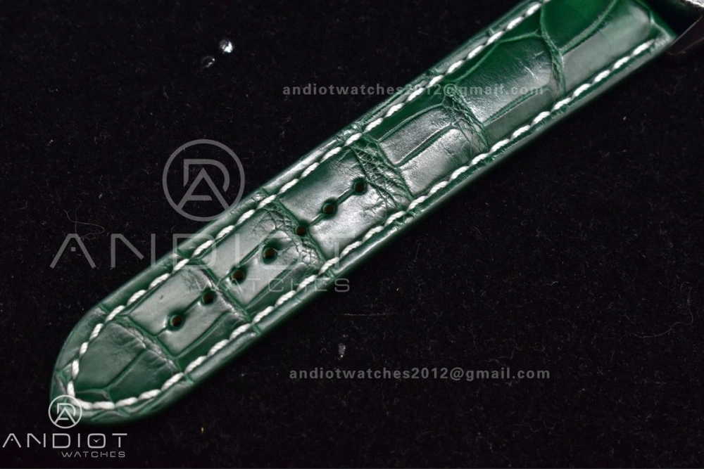 Navitimer  41mm TF 1:1 Best Edition Green Dial on Leather A2824