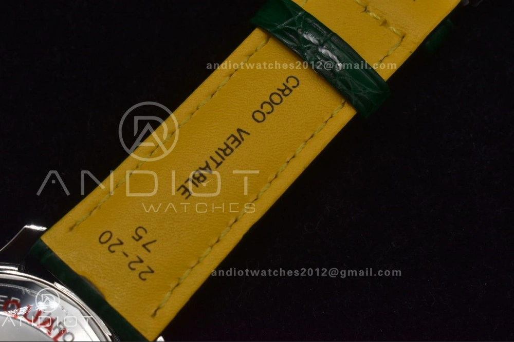 Navitimer  41mm TF 1:1 Best Edition Green Dial on Leather A2824