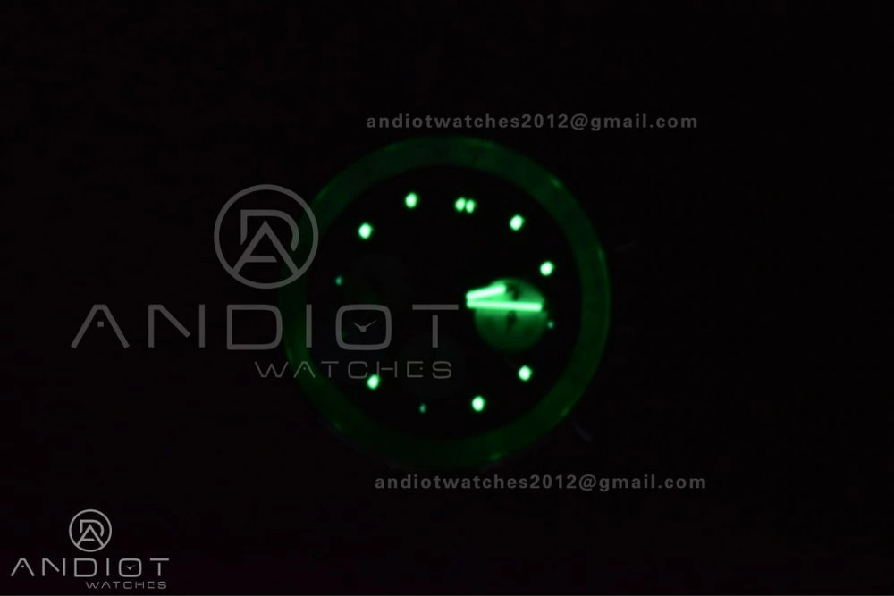 Navitimer 1 SS 43mm BLS 1:1 Best Edition Black Dial on Leather Bracelet A7750