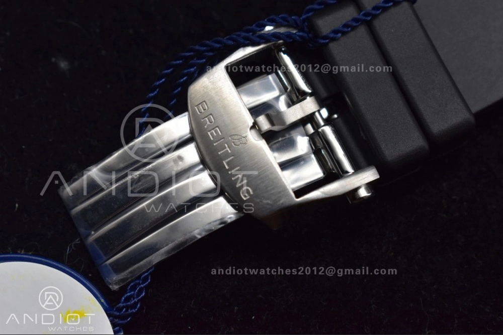 Navitimer B01 Chrono 43mm 1:1 Best Version SS LE L-Black Wht BLS A7750