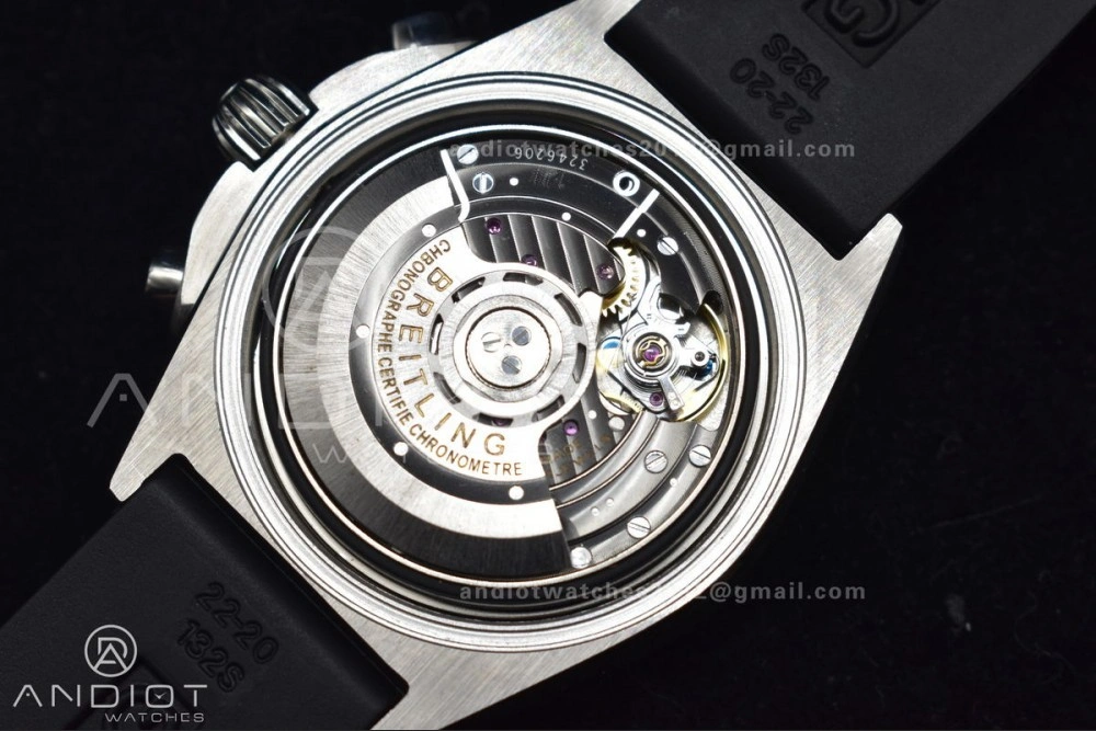 Navitimer B01 Chrono 43mm 1:1 Best Version SS LE L-Black Wht BLS A7750