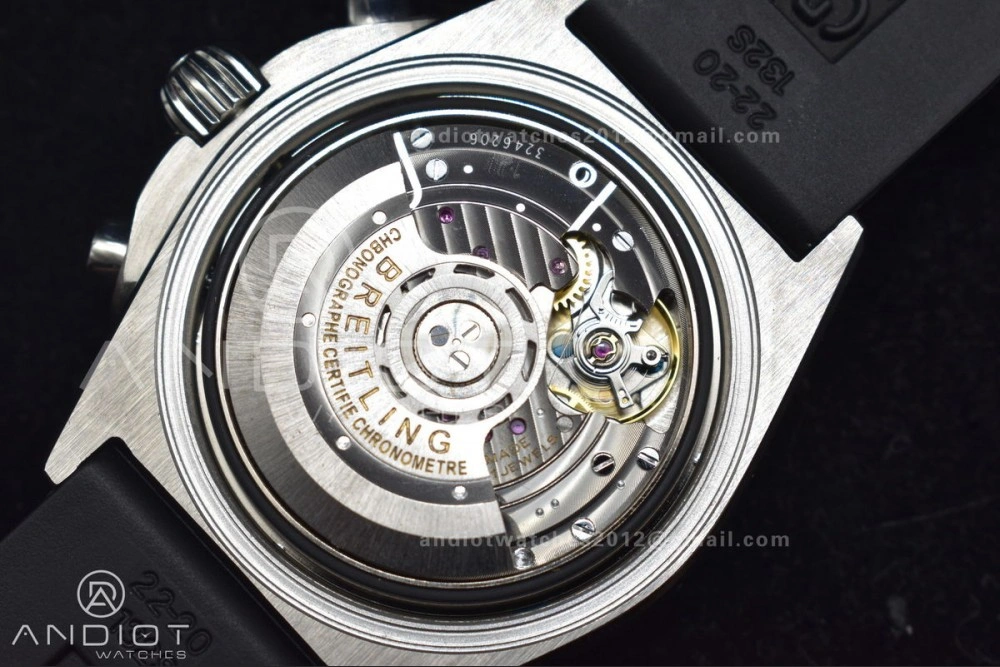 Navitimer B01 Chrono 43mm 1:1 Best Version SS LE L-Black Wht BLS A7750