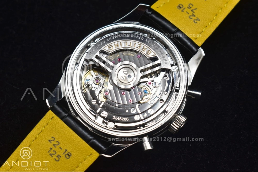 Navitimer Chrono 43mm 1:1 Best Version SS LE L-Orange Blk BLS A7750