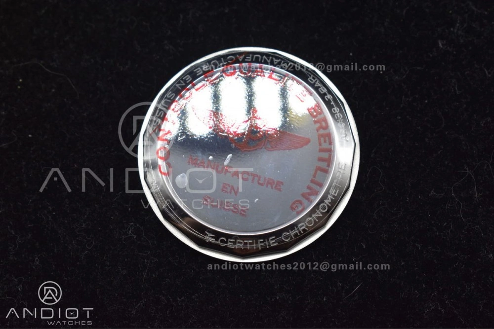 Navitimer Chrono 43mm 1:1 Best Version SS LE L-Orange Blk BLS A7750