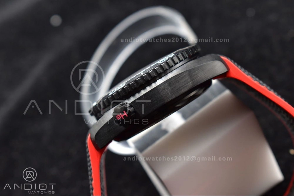 OM Factory Best Edition Omega Planet Ocean Chronograph with Functional 3:00 Subdial Counter Volvo Ocean 2017 2018 Race Deep Black Edition