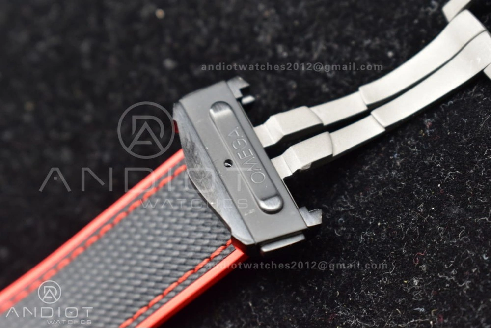 OM Factory Best Edition Omega Planet Ocean Chronograph with Functional 3:00 Subdial Counter Volvo Ocean 2017 2018 Race Deep Black Edition