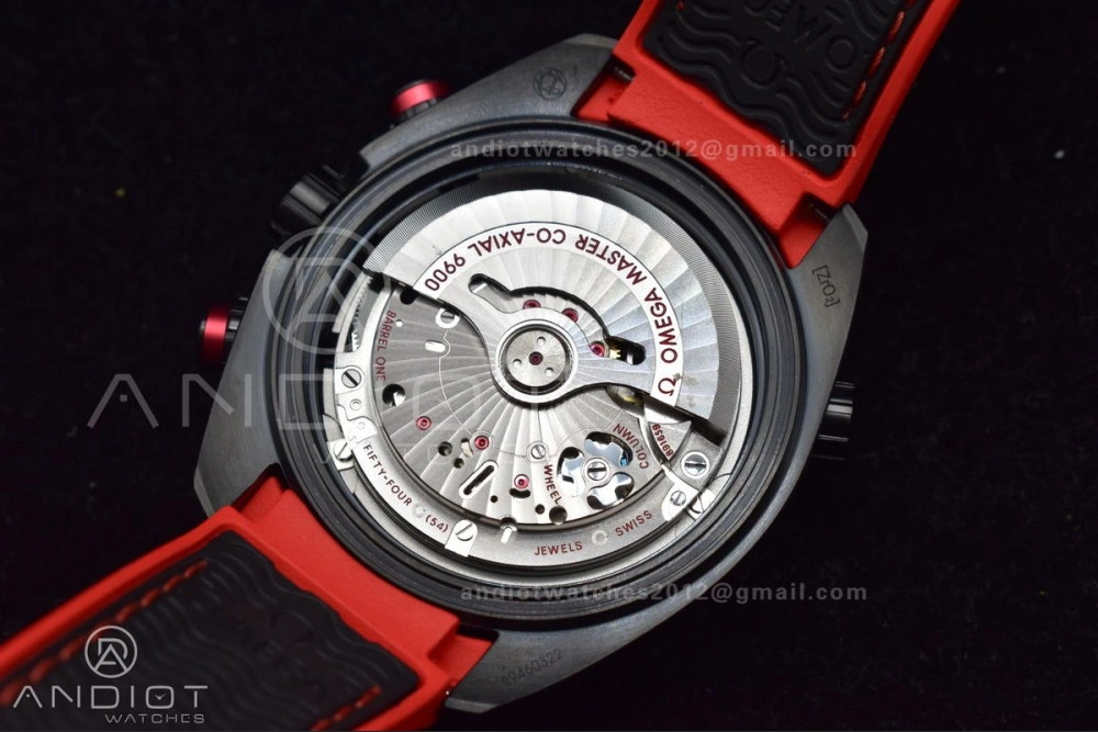 OM Factory Best Edition Omega Planet Ocean Chronograph with Functional 3:00 Subdial Counter Volvo Ocean 2017 2018 Race Deep Black Edition