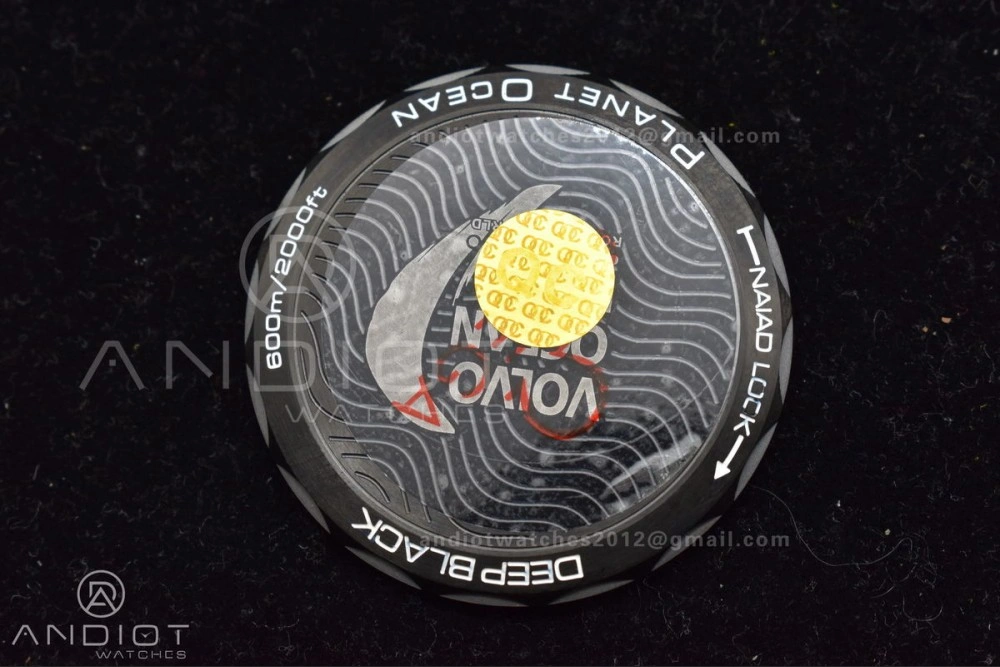 OM Factory Best Edition Omega Planet Ocean Chronograph with Functional 3:00 Subdial Counter Volvo Ocean 2017 2018 Race Deep Black Edition