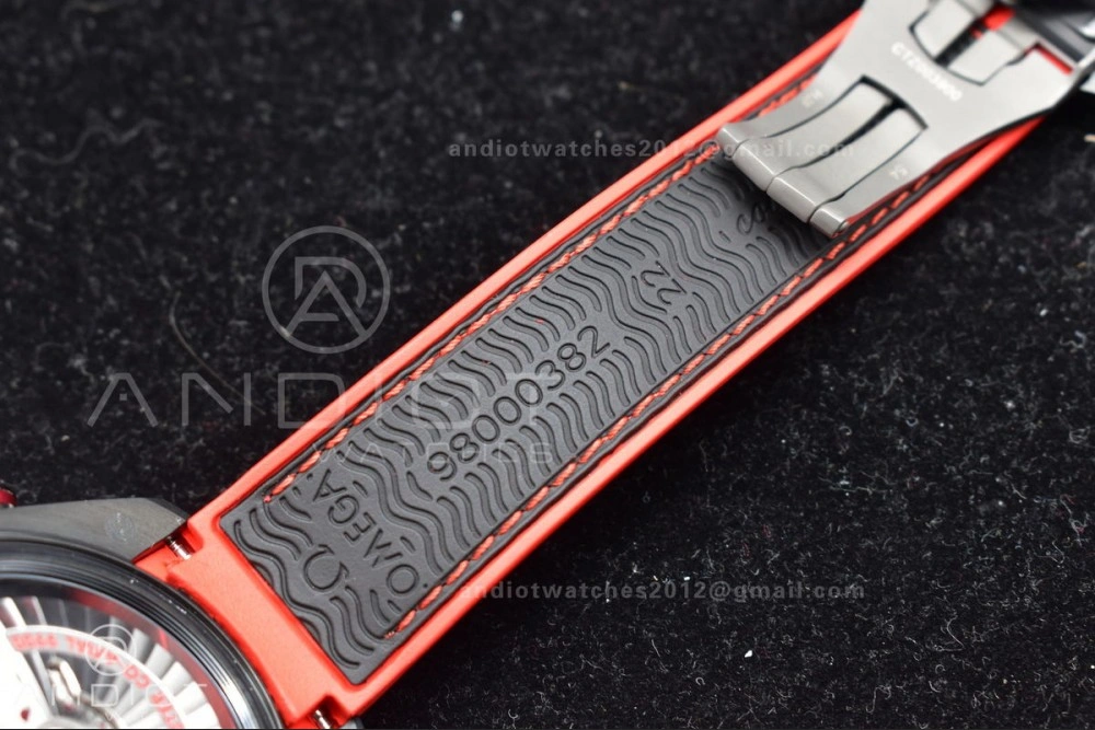 OM Factory Best Edition Omega Planet Ocean Chronograph with Functional 3:00 Subdial Counter Volvo Ocean 2017 2018 Race Deep Black Edition