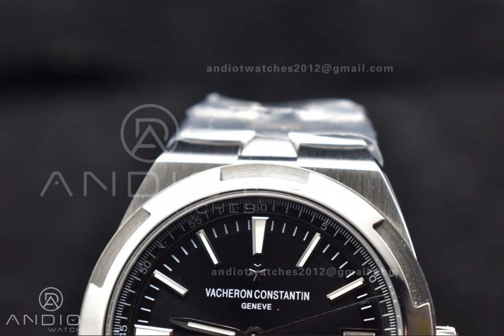 Overseas 4500V SS ZF 1:1 Best Edition Black Dial on SS Bracelet A5100