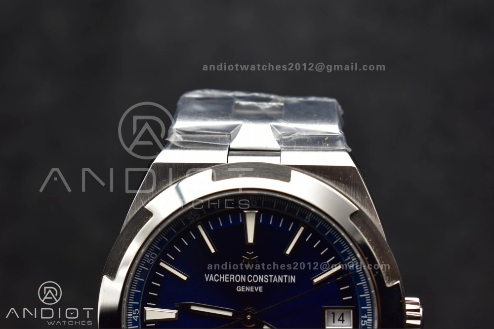 Overseas 4500V SS ZF 1:1 Best Edition Blue Dial on SS Bracelet A5100