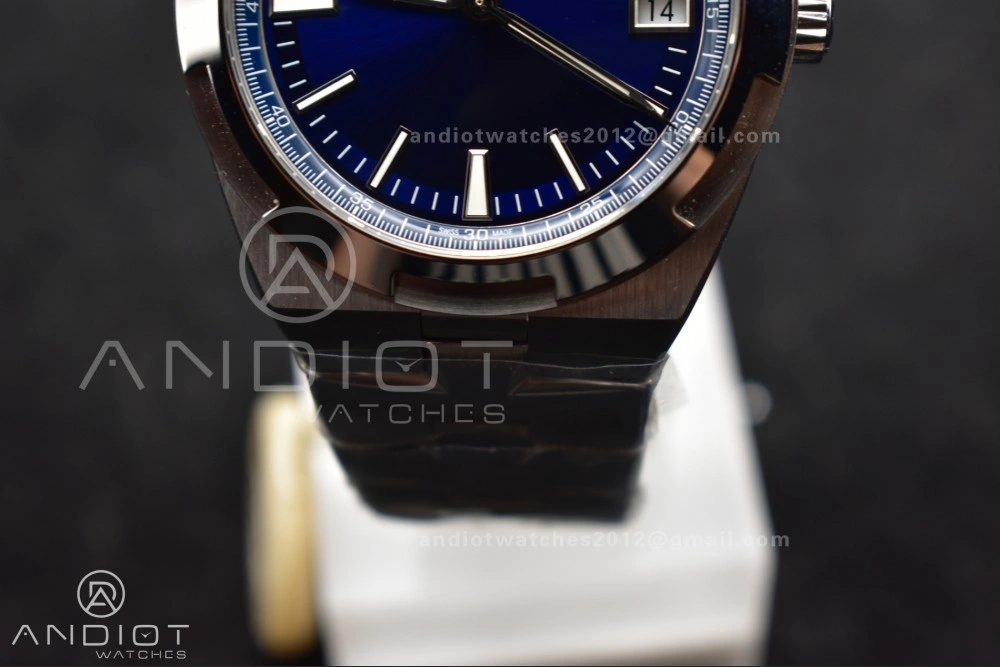 Overseas 4500V SS ZF 1:1 Best Edition Blue Dial on SS Bracelet A5100