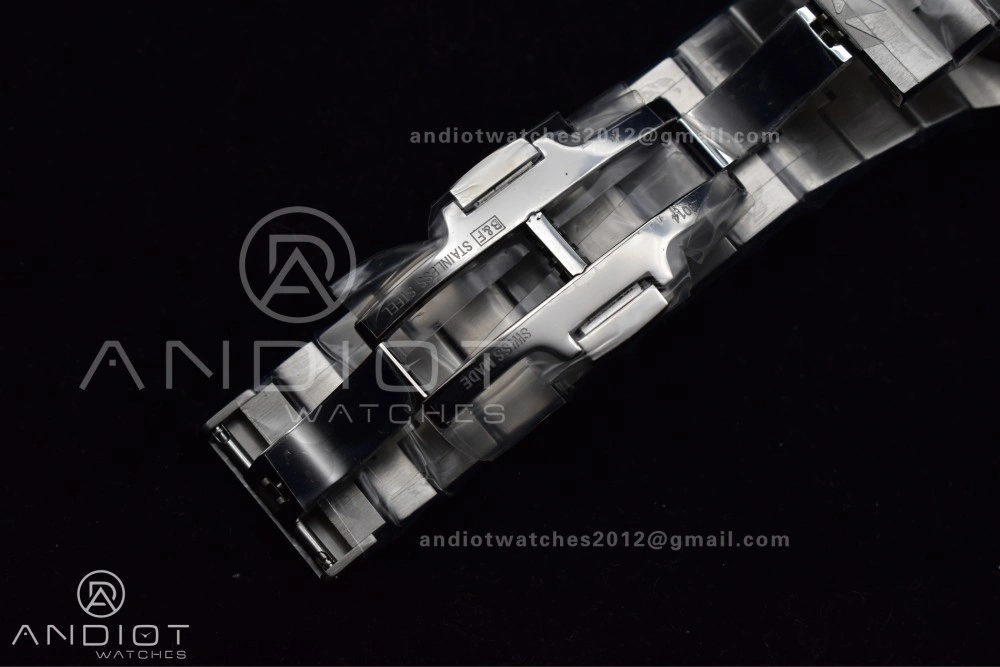 Overseas 4500V SS ZF 1:1 Best Edition Blue Dial on SS Bracelet A5100