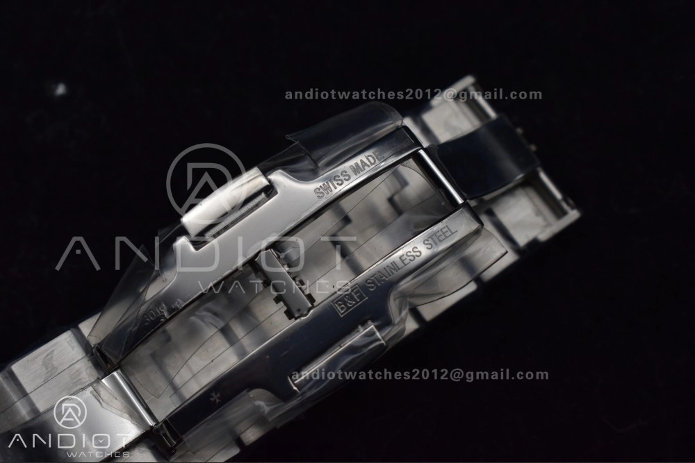 Overseas 4500V SS ZF 1:1 Best Edition Blue Dial on SS Bracelet A5100