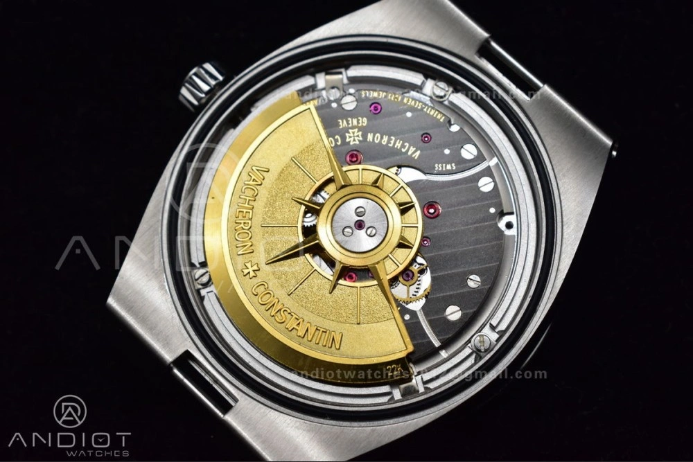 Overseas 4500V SS ZF 1:1 Best Edition Silver Dial on SS Bracelet A5100