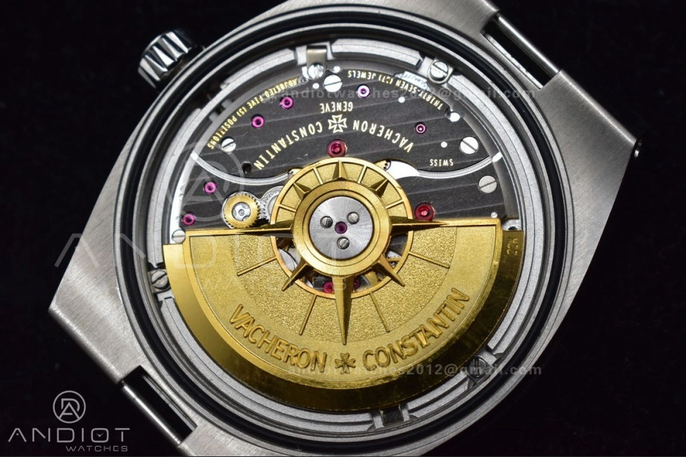 Overseas 4500V SS ZF 1:1 Best Edition Silver Dial on SS Bracelet A5100