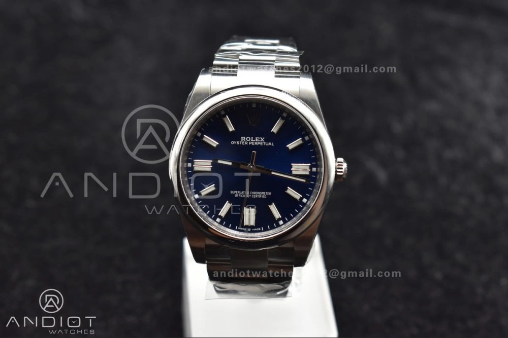 Oyster Perpetual 124300 41mm Clean 1:1 Best Edition 904L Steel Blue Dial VR3230