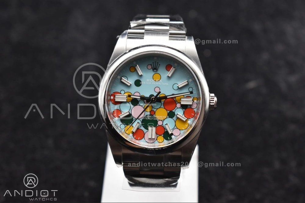 Oyster Perpetual 124300 41mm Clean 1:1 Best Edition 904L Steel Celebration Dial VR3230