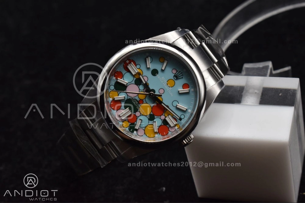 Oyster Perpetual 124300 41mm Clean 1:1 Best Edition 904L Steel Celebration Dial VR3230