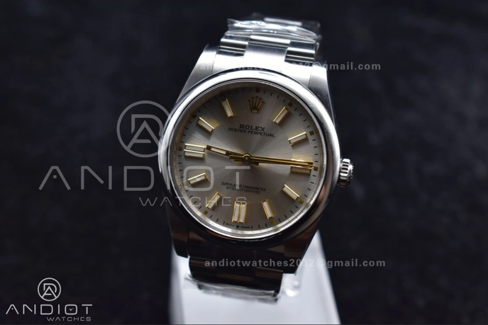 Oyster Perpetual 124300 41mm Clean 1:1 Best Edition 904L Steel Silver Dial VR3230