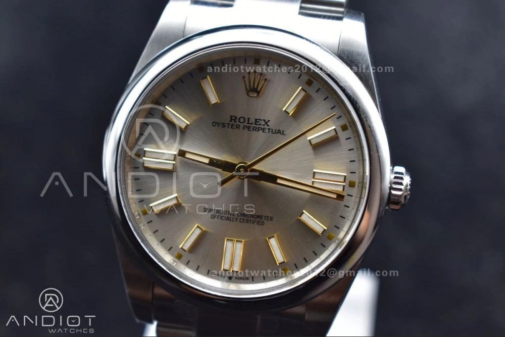 Oyster Perpetual 124300 41mm Clean 1:1 Best Edition 904L Steel Silver Dial VR3230