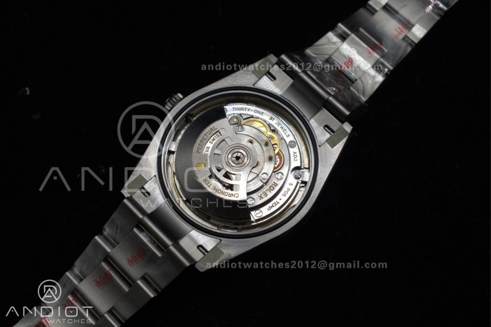 Oyster Perpetual 124300 41mm Clean 1:1 Best Edition 904L Steel Yellow Dial VR3230