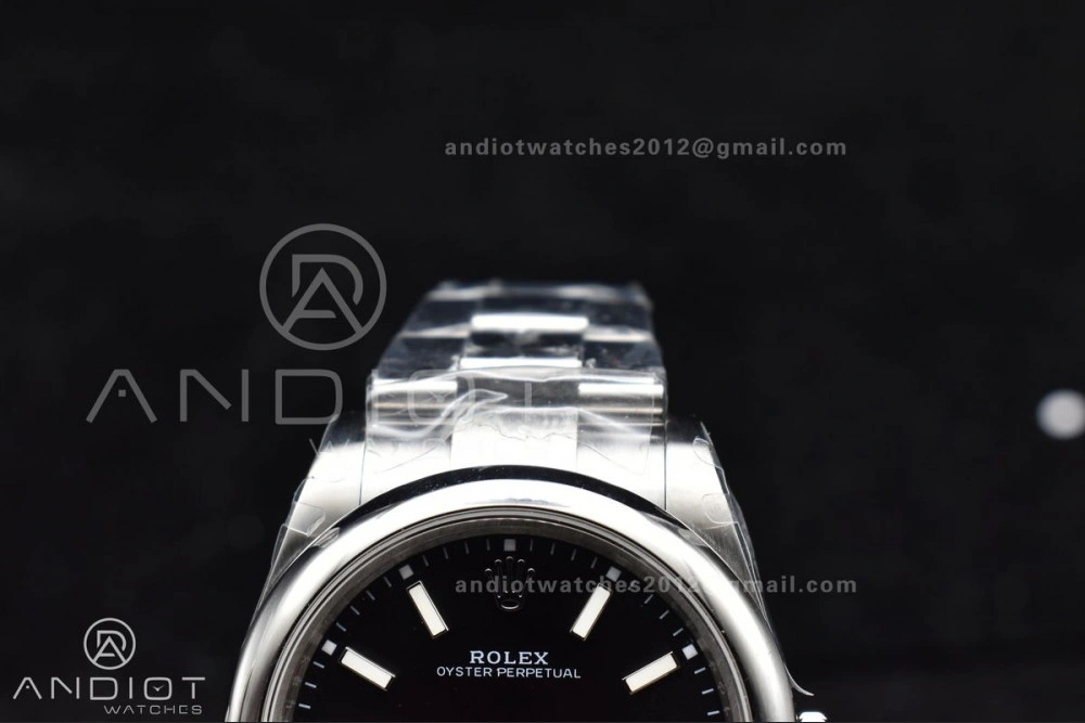 Oyster Perpetual 124300 41mm DIWF 1:1 Best Edition 904L Steel Black Dial A3230