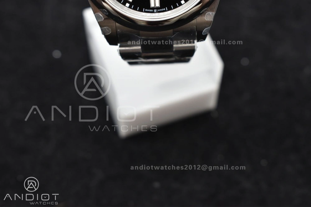 Oyster Perpetual 124300 41mm DIWF 1:1 Best Edition 904L Steel Black Dial A3230