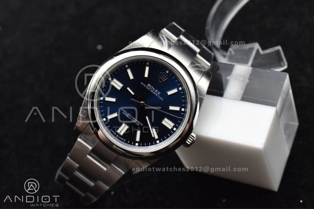 Oyster Perpetual 124300 41mm DIWF 1:1 Best Edition 904L Steel Blue Dial A3230