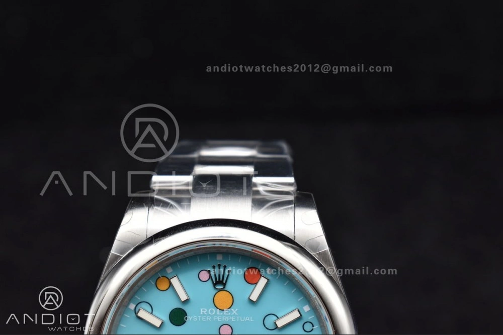 Oyster Perpetual 124300 41mm DIWF 1:1 Best Edition 904L Steel Celebration Dial A3230