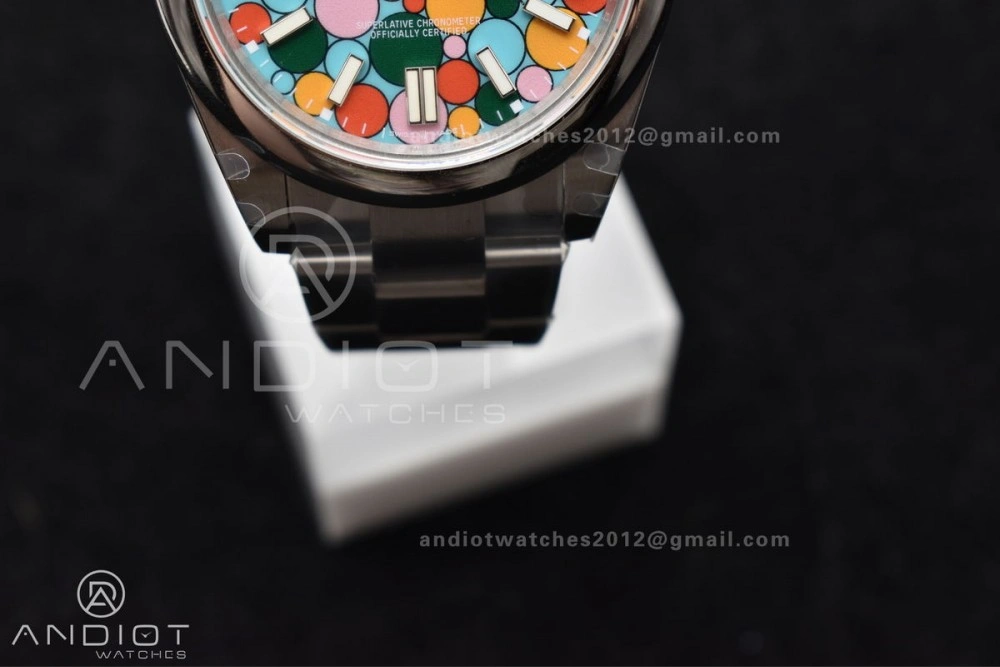 Oyster Perpetual 124300 41mm DIWF 1:1 Best Edition 904L Steel Celebration Dial A3230