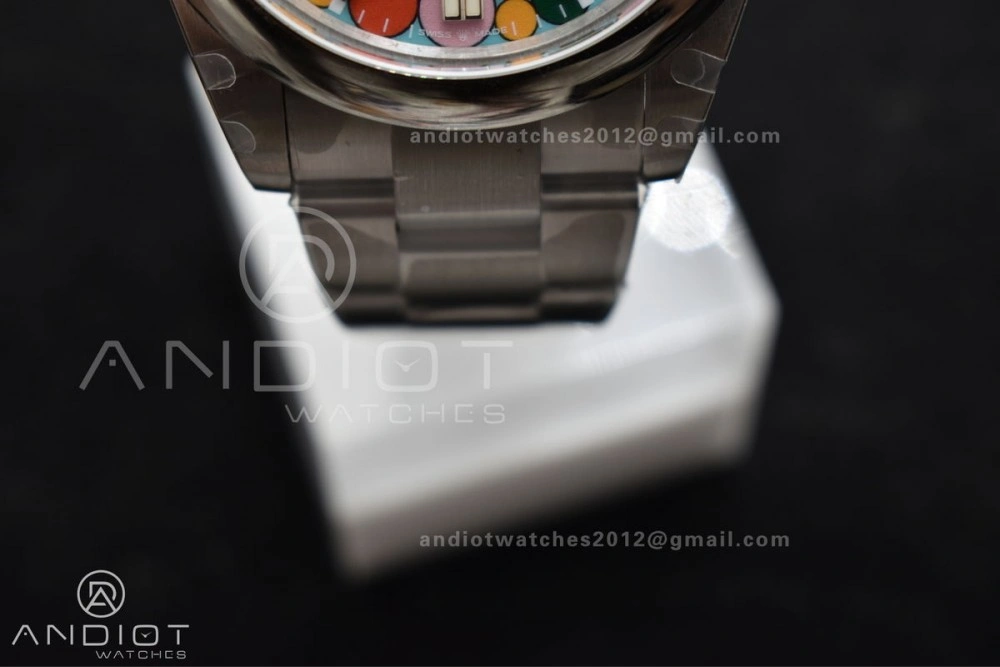 Oyster Perpetual 124300 41mm DIWF 1:1 Best Edition 904L Steel Celebration Dial A3230