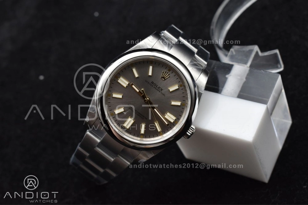 Oyster Perpetual 124300 41mm DIWF 1:1 Best Edition 904L Steel Silver Dial A3230
