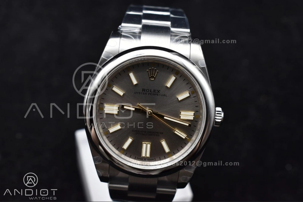 Oyster Perpetual 124300 41mm DIWF 1:1 Best Edition 904L Steel Silver Dial A3230