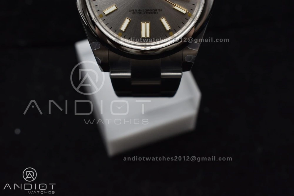 Oyster Perpetual 124300 41mm DIWF 1:1 Best Edition 904L Steel Silver Dial A3230