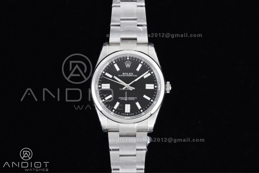 Oyster Perpetual 124300 41mm VSF 1:1 Best Edition 904L Steel Black Dial DD3230 V2