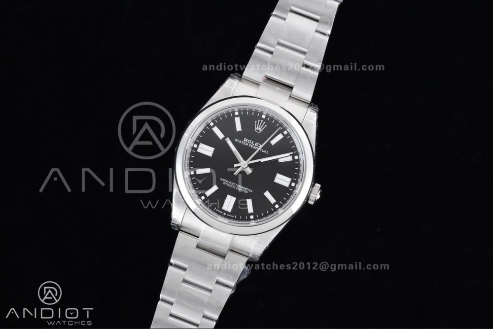 Oyster Perpetual 124300 41mm VSF 1:1 Best Edition 904L Steel Black Dial DD3230 V2