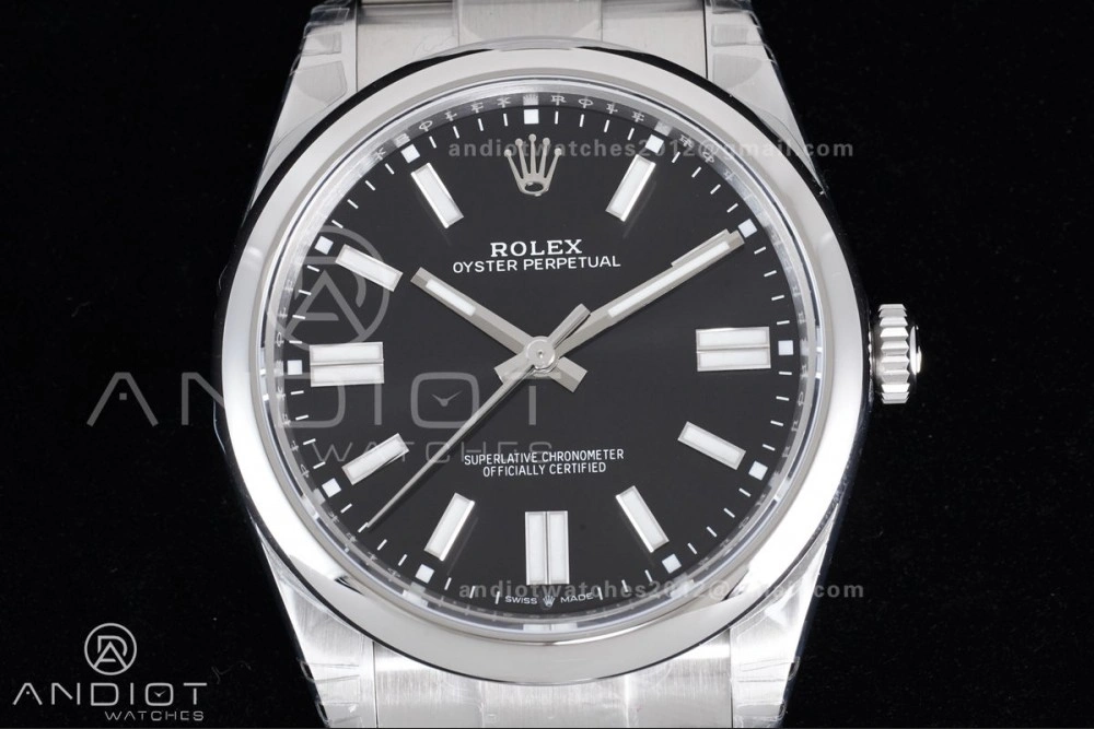 Oyster Perpetual 124300 41mm VSF 1:1 Best Edition 904L Steel Black Dial DD3230 V2