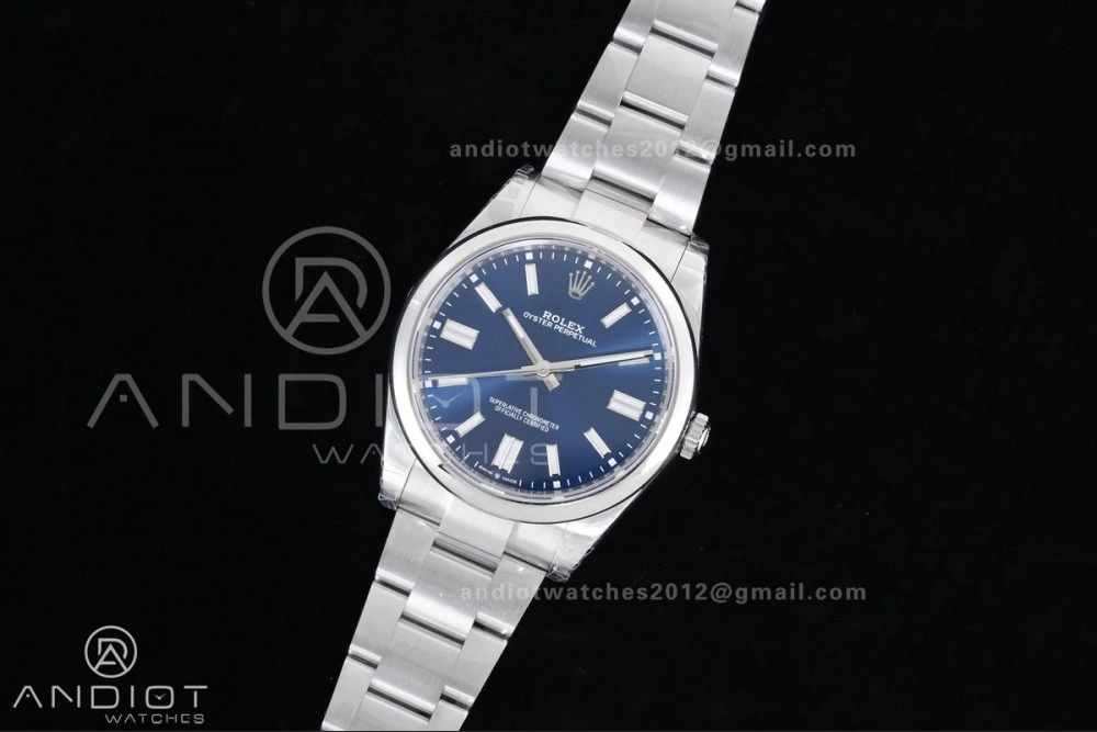 Oyster Perpetual 124300 41mm VSF 1:1 Best Edition 904L Steel Blue Dial DD3230 V2