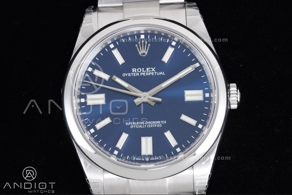 Oyster Perpetual 124300 41mm VSF 1:1 Best Edition 904L Steel Blue Dial DD3230 V2