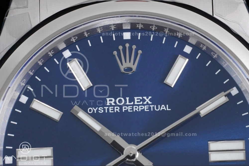 Oyster Perpetual 124300 41mm VSF 1:1 Best Edition 904L Steel Blue Dial DD3230 V2