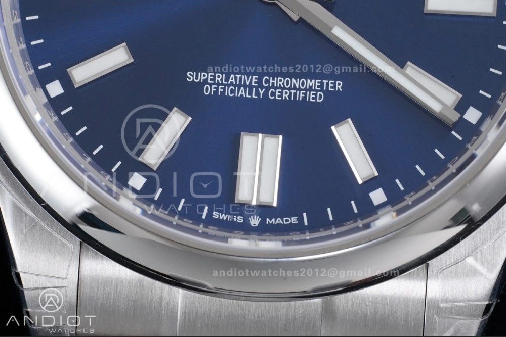 Oyster Perpetual 124300 41mm VSF 1:1 Best Edition 904L Steel Blue Dial DD3230 V2