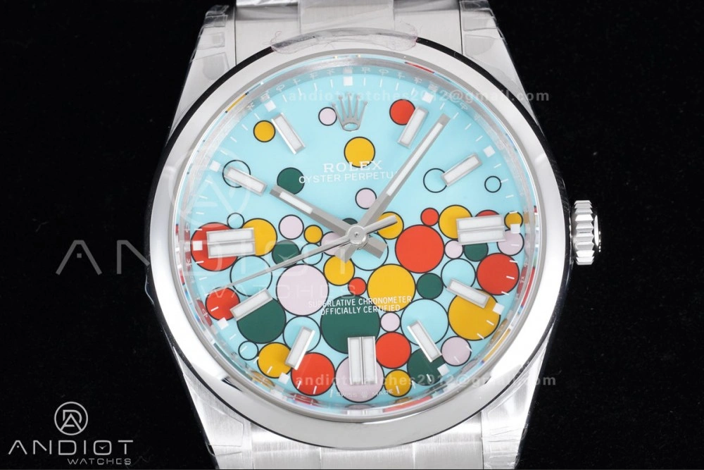 Oyster Perpetual 124300 41mm VSF 1:1 Best Edition 904L Steel Celebration Dial DD3230 V2