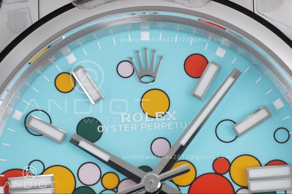 Oyster Perpetual 124300 41mm VSF 1:1 Best Edition 904L Steel Celebration Dial DD3230 V2