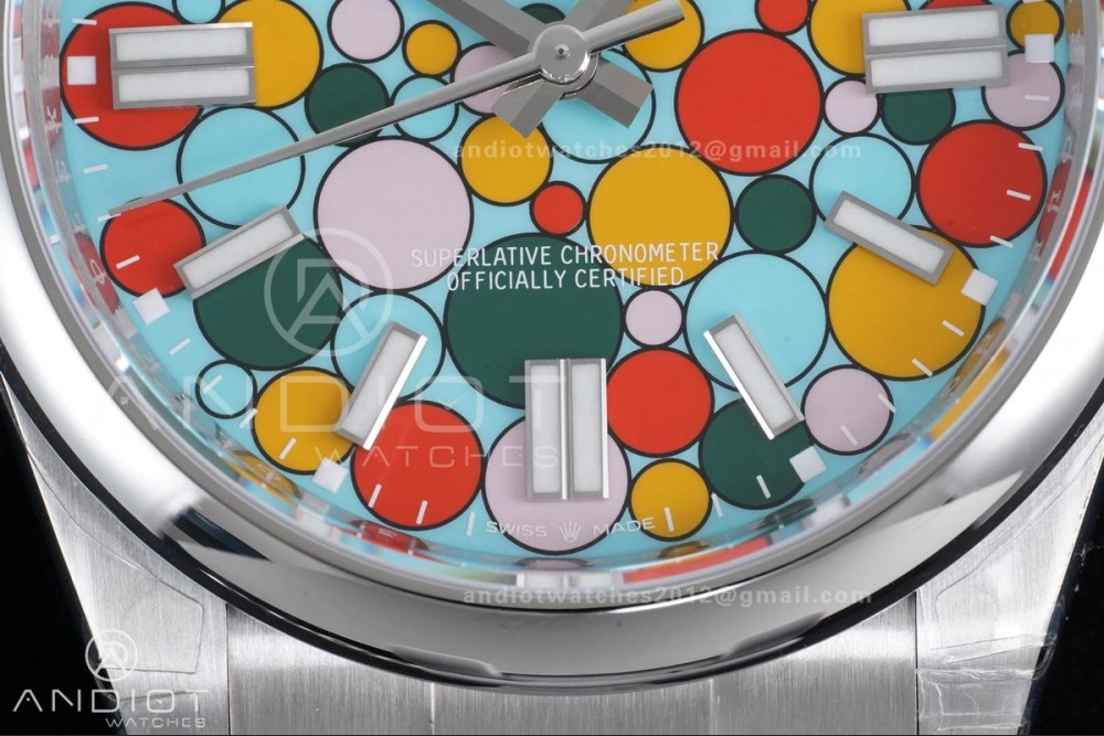 Oyster Perpetual 124300 41mm VSF 1:1 Best Edition 904L Steel Celebration Dial DD3230 V2