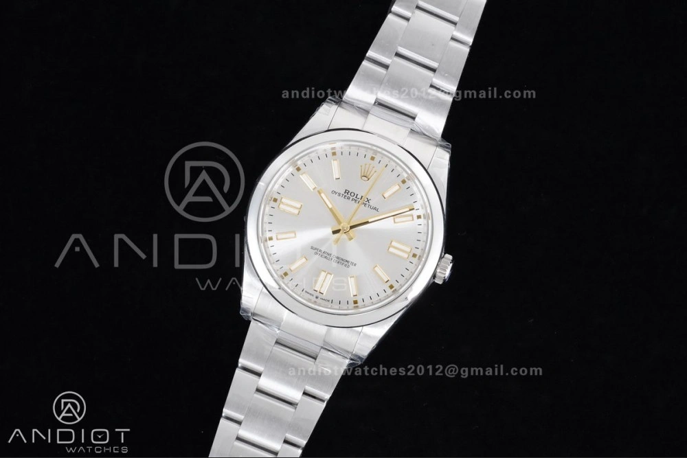 Oyster Perpetual 124300 41mm VSF 1:1 Best Edition 904L Steel Silver Dial DD3230 V2