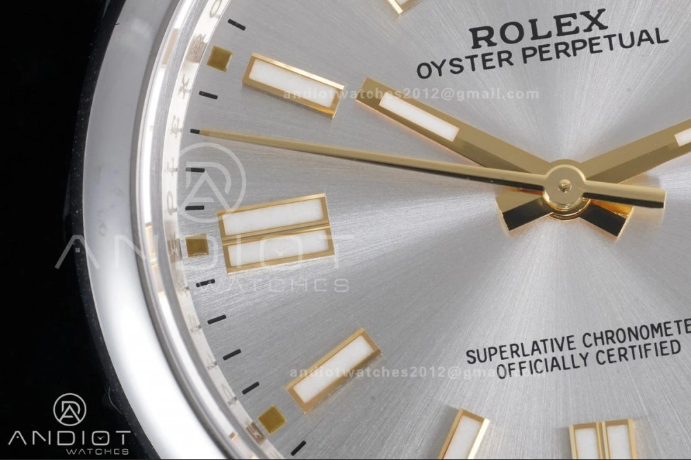 Oyster Perpetual 124300 41mm VSF 1:1 Best Edition 904L Steel Silver Dial DD3230 V2